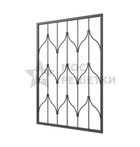 Решетка на окно сварная 1-148